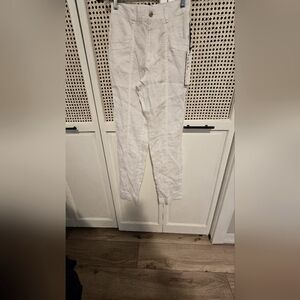 White Linen pants